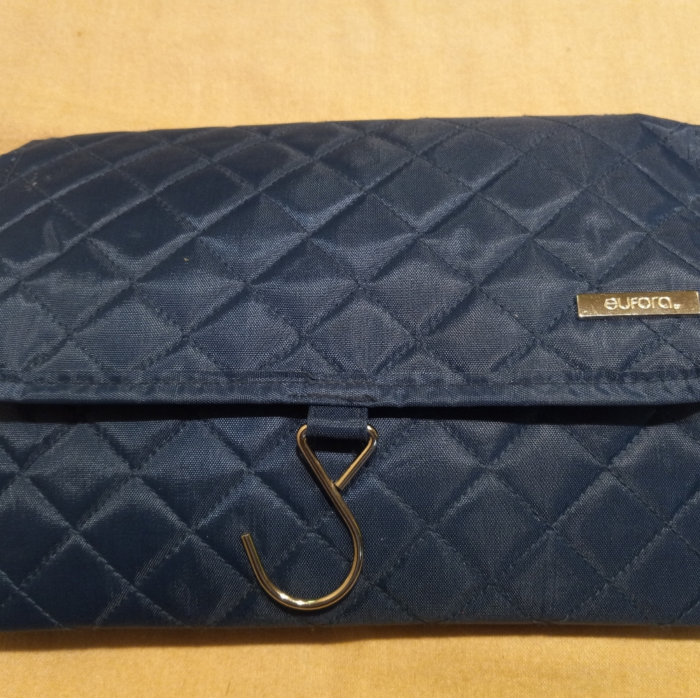 Navy blue eurora brand travel organizer. Must be prepared & of course, organized